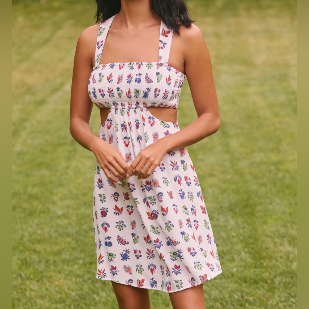 The Piper Bandeau Cutout Mini Dress Size XXS